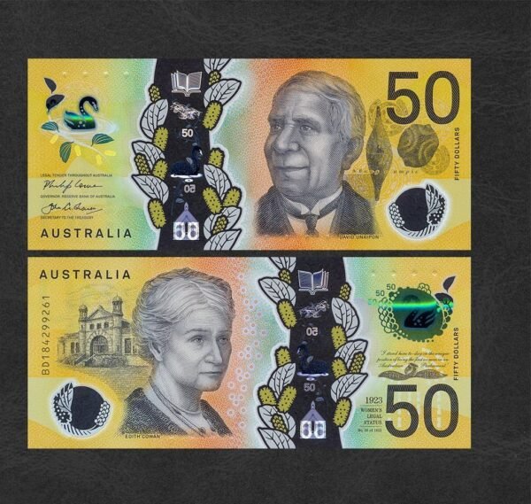 Fake Australian 50 Dollar Note