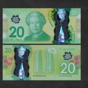 Fake Canadian $20 Bill