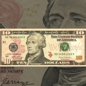 Fake 10 Dollar Bill